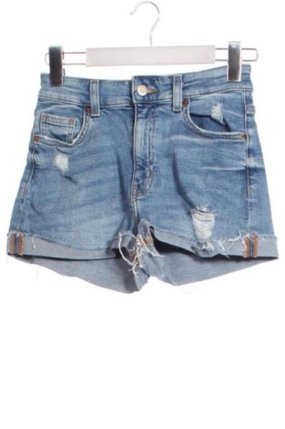 Pantaloni scurți de femei H&M, Mărime XS, Culoare Albastru, Preț 46,92 Lei, #136670346