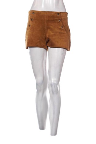 Дамски къс панталон Pull&Bear, Размер M, Цвят Кафяв, Цена 10,00 €, #136704729