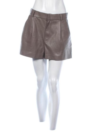 Pantaloni scurți de femei Zara, Mărime L, Culoare Maro, Preț 144,30 Lei, #136740185