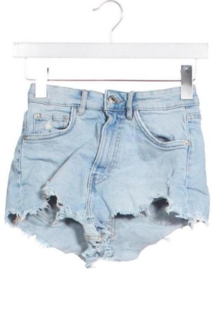 Γυναικείο κοντό παντελόνι Zara, Μέγεθος XXS, Χρώμα Μπλέ, Τιμή 9,99 €, #136672613