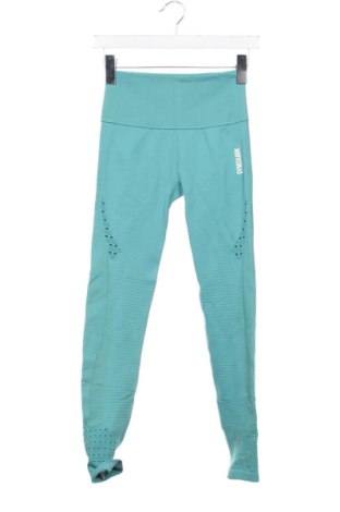 Γυναικείο κολάν Gymshark, Μέγεθος XXS, Χρώμα Μπλέ, Τιμή 11,99 €, #136689422