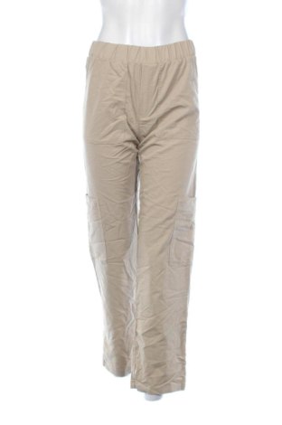 Дамски панталон Pull&Bear, Размер S, Цвят Бежов, Цена 12,27 €, #136723065
