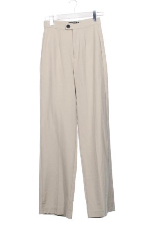 Дамски панталон Pull&Bear, Размер XS, Цвят Бежов, Цена 15,49 €, #136734410