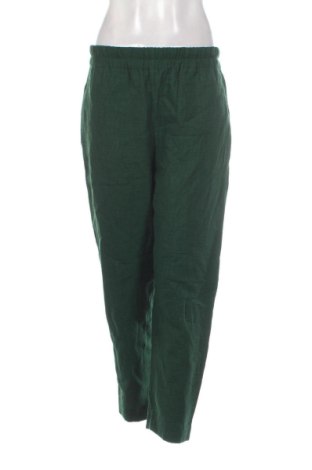 Pantaloni de femei Zara, Mărime M, Culoare Verde, Preț 68,99 Lei, #136745480