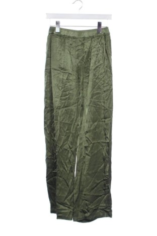 Дамски панталон Zara, Размер XXS, Цвят Зелен, Цена 11,24 €, #136747280