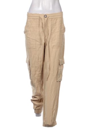 Дамски панталон Zara, Размер M, Цвят Бежов, Цена 8,69 €, #136750334