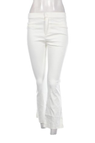 Pantaloni de femei Zara, Mărime M, Culoare Alb, Preț 92,99 Lei, #136752290