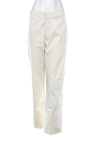 Damskie spodnie Zara, Rozmiar L, Kolor ecru, Cena 77,00 zł, #136752762