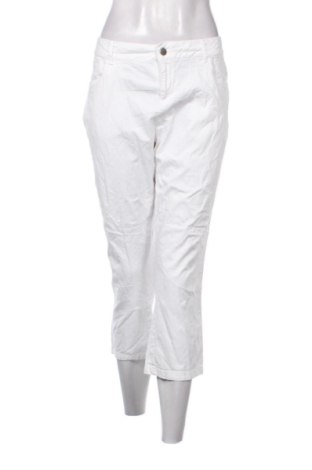 Damskie spodnie Promod, Rozmiar XL, Kolor Biały, Cena 46,99 zł, #136753833