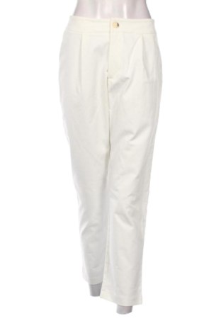 Pantaloni de femei SHEIN, Mărime M, Culoare Ecru, Preț 96,44 Lei, #136758208