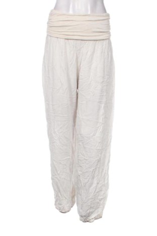Damskie spodnie Unbranded, Rozmiar L, Kolor ecru, Cena 35,99 zł, #136761332