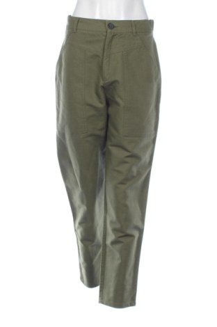 Pantaloni de femei Zara, Mărime M, Culoare Verde, Preț 112,48 Lei, #136767497