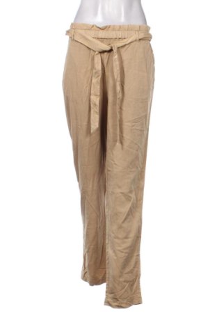 Damskie spodnie H&M L.O.G.G., Rozmiar L, Kolor Beżowy, Cena 70,99 zł, #136696944