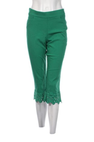Pantaloni de femei Linda Matthews, Mărime L, Culoare Verde, Preț 83,41 Lei, #136697054