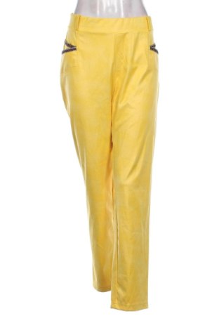 Damskie spodnie Monaco, Rozmiar XL, Kolor Żółty, Cena 123,99 zł, #136690025