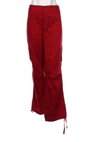 Damskie spodnie Nkd, Rozmiar 3XL, Kolor Czerwony, Cena 78,99 zł, #136678520