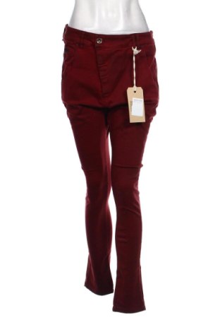 Damskie spodnie Pause Jeans, Rozmiar XL, Kolor Czerwony, Cena 257,21 zł, #136695762