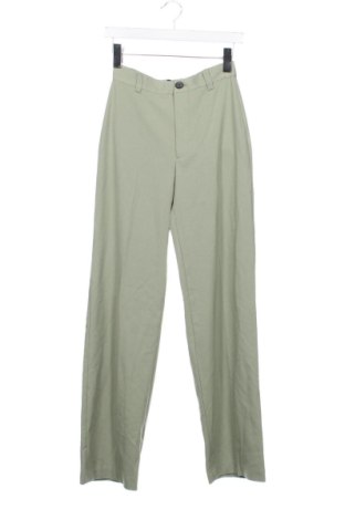 Дамски панталон Pull&Bear, Размер XS, Цвят Зелен, Цена 12,78 €, #136705851