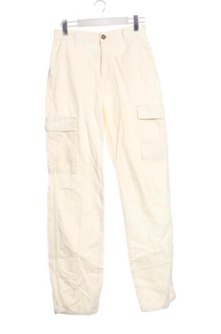 Damskie spodnie Stradivarius, Rozmiar M, Kolor ecru, Cena 58,94 zł, #136699369