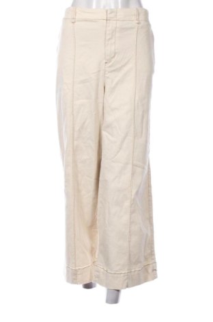Damskie spodnie Zara, Rozmiar M, Kolor ecru, Cena 77,99 zł, #136738818