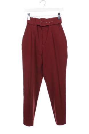 Γυναικείο παντελόνι Zara, Μέγεθος XS, Χρώμα Κόκκινο, Τιμή 14,00 €, #136749702