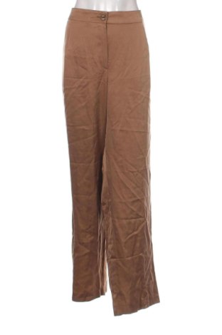 Damskie spodnie Ulla Popken, Rozmiar 3XL, Kolor Brązowy, Cena 119,99 zł, #136750096