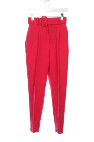 Dámské kalhoty  Zara, Velikost XS, Barva Červená, Cena  469,00 Kč, #136631020