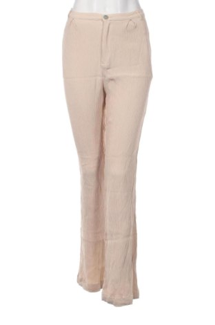 Дамски панталон Zara, Размер L, Цвят Бежов, Цена 20,00 €, #136672735