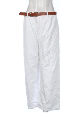 Pantaloni de femei Zara, Mărime L, Culoare Alb, Preț 85,99 Lei