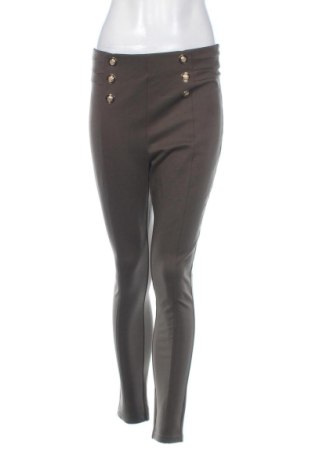Pantaloni de femei Zara, Mărime L, Culoare Verde, Preț 57,99 Lei, #136677519