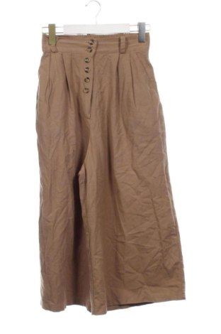 Pantaloni de femei Zara, Mărime XS, Culoare Maro, Preț 72,99 Lei, #136687545