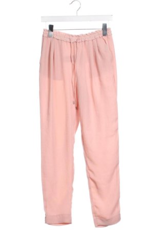 Damskie spodnie Zara, Rozmiar XS, Kolor Różowy, Cena 73,97 zł, #136691325