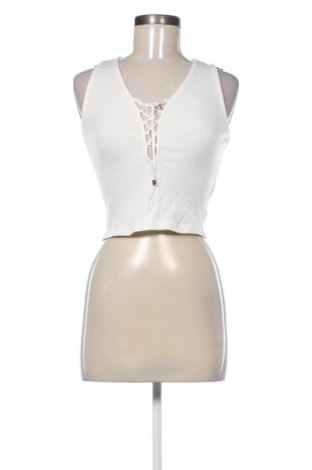 Damentop Gina Tricot, Größe M, Farbe Ecru, Preis € 4,99, #136777752