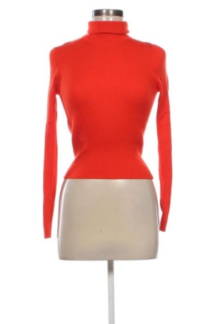 Pulover de femei Zara, Mărime M, Culoare Portocaliu, Preț 47,99 Lei, #136712845