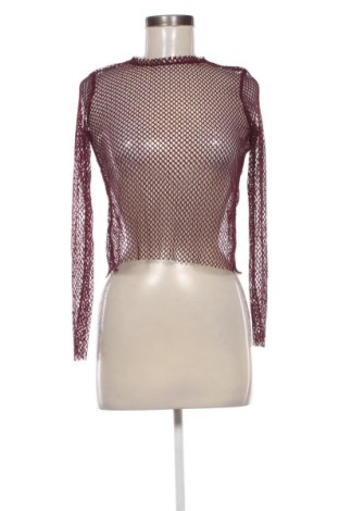 Pulover de femei Bershka, Mărime S, Culoare Roșu, Preț 26,07 Lei, #136736349
