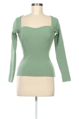 Дамски пуловер Zara Knitwear, Размер M, Цвят Зелен, Цена 13,80 €, #136755657