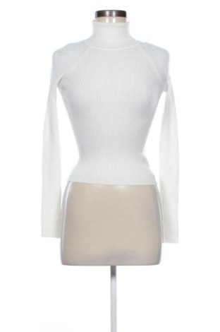 Дамски пуловер Pull&Bear, Размер XXS, Цвят Бял, Цена 9,40 €, #136771741