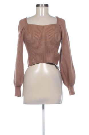 Damski sweter DAZY, Rozmiar S, Kolor Brązowy, Cena 79,00 zł, #136683576