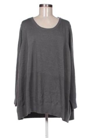 Damski sweter Ulla Popken, Rozmiar 4XL, Kolor Szary, Cena 112,00 zł, #136678992