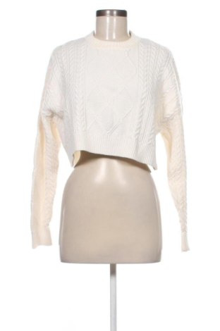 Dámský svetr Bershka, Velikost M, Barva Krémová, Cena  376,00 Kč, #136751417