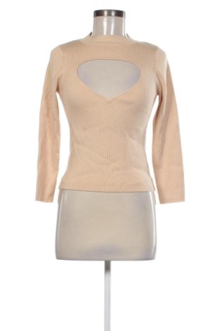 Pulover de femei Zara, Mărime M, Culoare Bej, Preț 71,94 Lei, #136700904