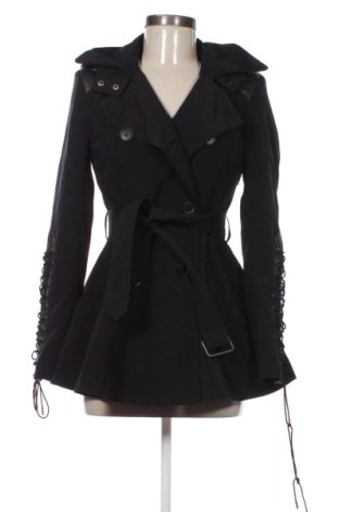 Damen Trenchcoat BCBG Max Azria, Größe XXS, Farbe Schwarz, Preis 147,99 €, #136697388