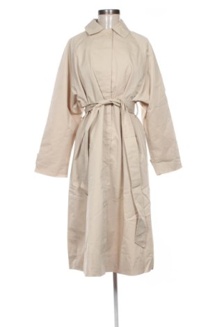 Дамски шлифер Pull&Bear, Размер S, Цвят Екрю, Цена 56,24 €