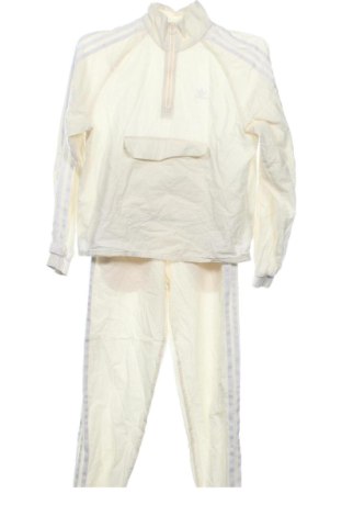 Costum trening de damă Adidas Originals, Mărime XS, Culoare Ecru, Preț 207,44 Lei, #136665042