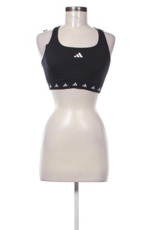 Damen Sporttop Adidas, Größe M, Farbe Schwarz, Preis 39,00 €, #136702680