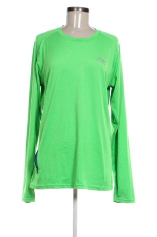 Damski sportowy top Li-Ning, Rozmiar L, Kolor Zielony, Cena 53,99 zł, #136658106