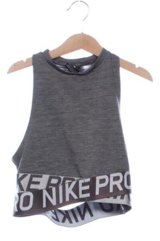 Γυναίκειο αθλητικό τοπ Nike, Μέγεθος S, Χρώμα Γκρί, Τιμή 21,99 €, #136589978