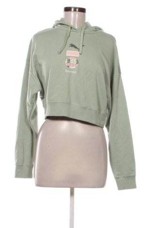 Hanorac de femei PUMA, Mărime M, Culoare Verde, Preț 128,99 Lei, #136724953