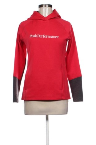 Damen Sweatshirt Peak Performance, Größe S, Farbe Rot, Preis € 122,89, #136697377