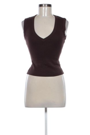 Дамски топ Zara, Размер S, Цвят Кафяв, Цена 12,78 €, #136738912